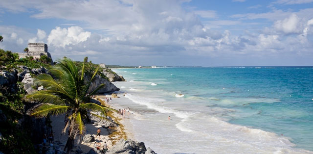 Tulum from airport